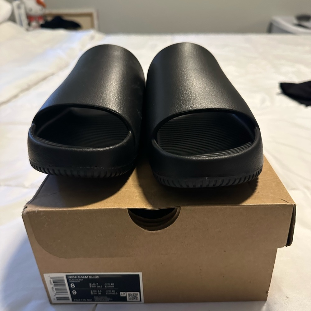 Nike Black Slide Sandals